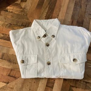 J. Peterman button down safari shirt